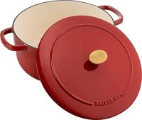 Ballarini Bellamonte braadpan rond 26cm - 5,5L Rood - thumbnail