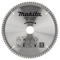 Makita Afkortzaagblad voor Multimaterial | Standaard | Ø 216mm Asgat 30mm 80T - D-65626 - thumbnail
