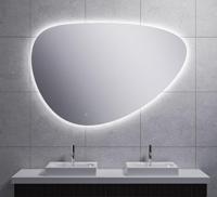 Wiesbaden Spiegel Uovo Organisch Dimbaar LED Verlichting Condensvrij 140 cm - thumbnail