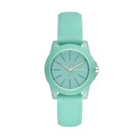 Horlogeband Armani Exchange AX4362 Silicoon Turquoise 20mm - thumbnail
