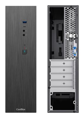 ATX Semi-toren BehuizingCoolBox COO-PCT370-1 Zwart