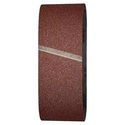 Wolfcraft Textiel schuurband | Korund | K80 | 76 x 457mm | 3 stuks - 1894000