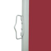 VidaXL Tuinscherm uittrekbaar 600x160 cm rood - thumbnail
