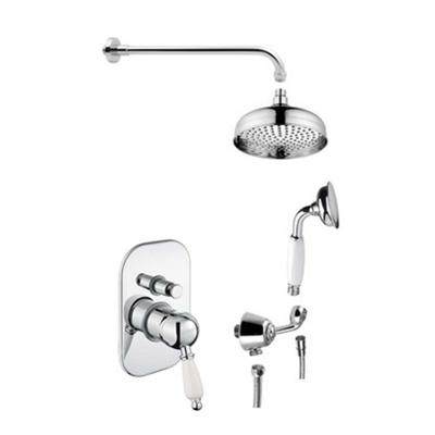 Regendoucheset Sapho Kirke Inbouw Met Handdouche Chroom Sapho Regendoucheset Sapho Kirke Inbouw Met Handdouche Chroom Sapho