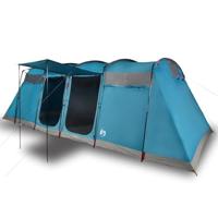 VidaXL Tunneltent voor gezin 8-persoons waterdicht blauw - thumbnail