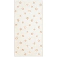 Cawö Cawo We love Dogs gemustert 6247 Handdoek 50x100 natur/beige - thumbnail
