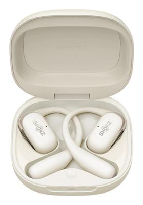 SHOKZ OpenFit 2 Hoofdtelefoons Draadloos oorhaak Gesprekken/Muziek/Sport/Elke dag Beige