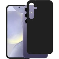 Just in Case Soft TPU Case voor Samsung S24+ Telefoonhoesje Zwart - thumbnail