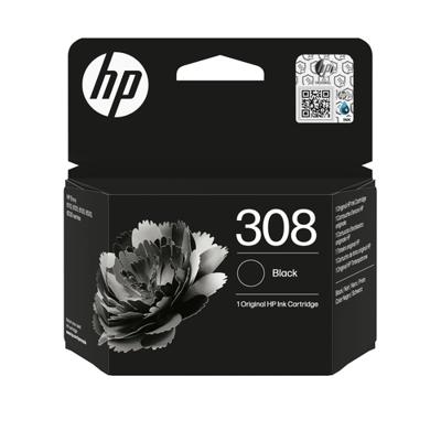Originele HP 308 zwarte inktcartridge (7FP21UE) voor HP Envy 6110, 6120, 6130, 6520, 6530