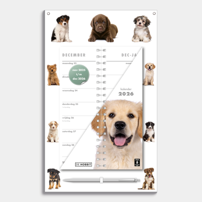 Honden Omslag Kalender 2026