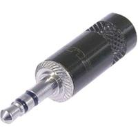 Rean AV NYS 231 B-CON Jackplug 3,5 mm Stekker, recht Aantal polen: 3 Stereo Zwart 1 stuk(s) - thumbnail