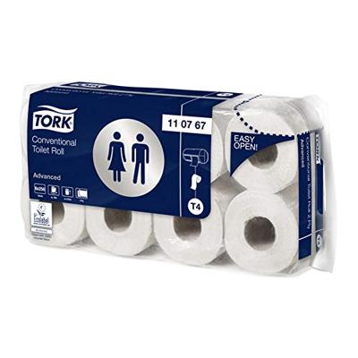 Tork toiletpapier Advanced, 2-laags, systeem T4, 250 vellen, pak van 8 rollen