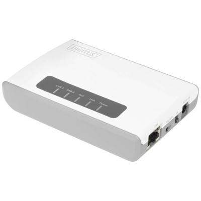 Digitus DN-13024 print server Ethernet LAN/draadloos LAN Wit Digitus DN-13024 print server Ethernet LAN/draadloos LAN Wit