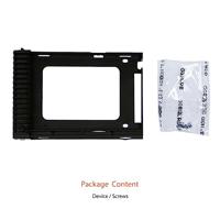 Icy Dock MB741TP-B behuizing voor opslagstations HDD-/SSD-behuizing Zwart 2.5 - thumbnail