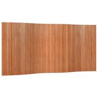 Kamerscherm 165x400 cm bamboe bruin - thumbnail