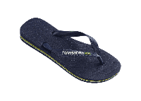 Havaianas Brasil Logo Slipper Navy Blue 29/30 - thumbnail