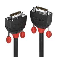LINDY 36258 5m DVI-D Single Link kabel, Black Line - thumbnail