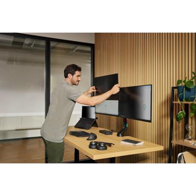 Kensington SmartFit monitorarm, dubbel, zwart - thumbnail