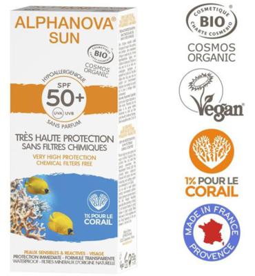 Alphanova Sun Sun biocream SPF50+ waterproof 50 Gram