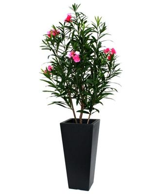 Oleander deluxe kunstplant 150cm - rose