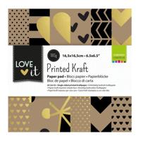 Vaessen Creative • love it kraftpapier 15,2x15,2cm - thumbnail