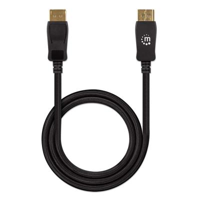Manhattan DisplayPort Aansluitkabel DisplayPort-stekker, DisplayPort-stekker 3.00 m Zwart 353625 8K UHD DisplayPort-kabel Manhattan DisplayPort Aansluitkabel DisplayPort-stekker, DisplayPort-stekker 3.00 m Zwart 353625 8K UHD DisplayPort-kabel