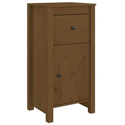 Dressoir 40x35x80 cm massief grenenhout honingbruin