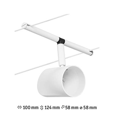 Paulmann WireDC Spot Cup 12V-kabelsysteem lamp GU5.3 Wit (mat), Chroom Paulmann WireDC Spot Cup 12V-kabelsysteem lamp GU5.3 Wit (mat), Chroom