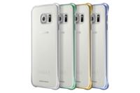 Galaxy S6 Edge Clear Cover goud EF-QG925BFEGWW - thumbnail