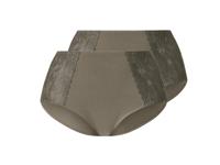 esmara 2 Dames onderbroeken - plus size (Kaki, XL (48/50)) - thumbnail