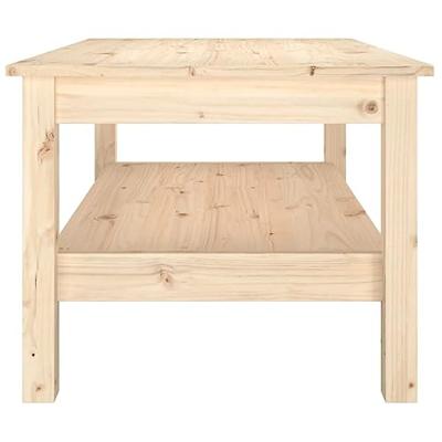 Salontafel 80x50x40 cm massief grenenhout