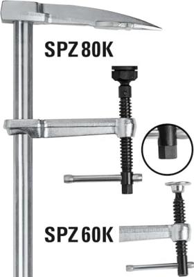 Bessey SPZ60K Spantentang lijmtang SPZ Spanbreedte (max.):600 mm Afm. werkbereik:120 mm Bessey SPZ60K Spantentang lijmtang SPZ Spanbreedte (max.):600 mm Afm. werkbereik:120 mm