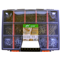 pgb-Europe PGB-FASTENERS | Assortimentsdoos met spaanplaatschroeven 1450 dlg ASS014001145001 - thumbnail