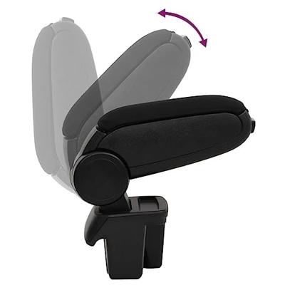 VidaXL Armsteun 15x31x(28-44) cm abs zwart - thumbnail