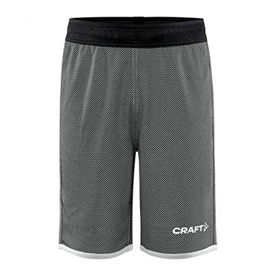 Craft 1911117 Progress Rev. Basket Shorts Jr - Black/White - 146/152