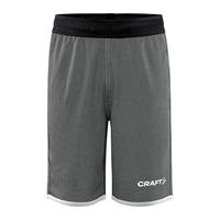 Craft 1911117 Progress Rev. Basket Shorts Jr - Black/White - 146/152 - thumbnail