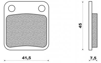 Newfren Remblokset fd0080