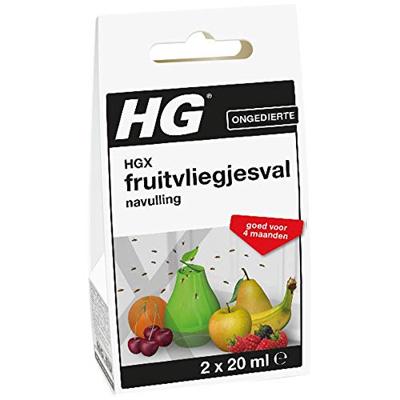 HG fruitvliegjesval navulling insecticide (2 x 20 ml)