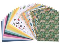 crelando Knutselset (motief karton blok/tropisch) - thumbnail