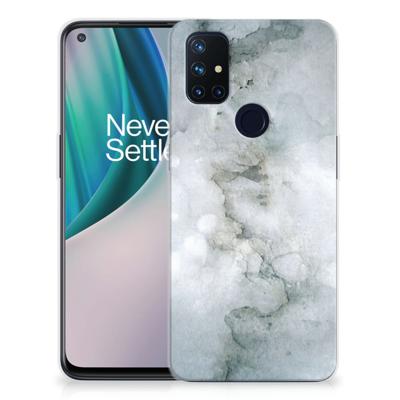Smartphone hoesje OnePlus Nord N10 5G Painting Grey Smartphone hoesje OnePlus Nord N10 5G Painting Grey