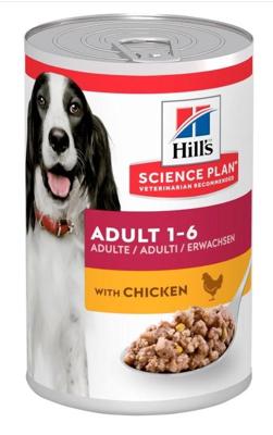 HILL'S Science Plan Canine Adult Chicken - Nat hondenvoer - 370 g