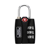 Burg Wächter 32991 Hangslot 30.80 mm TSA Zwart Cijferslot - thumbnail