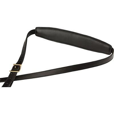 Fender Mustang Saddle Strap Black gitaarband Fender Mustang Saddle Strap Black gitaarband