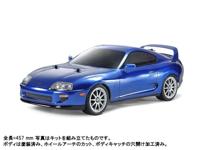 Tamiya 1:10 RC auto Elektro Straatmodel Toyota Supra (JZA80) Voorwielaandrijving Bouwpakket - thumbnail