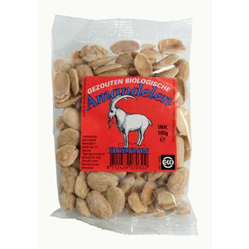 Horizon Amandelen geroosterd en gezout bio 100 Gram
