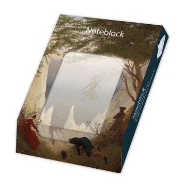 Memo blocnote: Kreidefelsen auf Rügen, Caspar David Friedrich