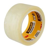 Verpakkingstape Scotch Secure Seal 50mmx50m transparant - thumbnail