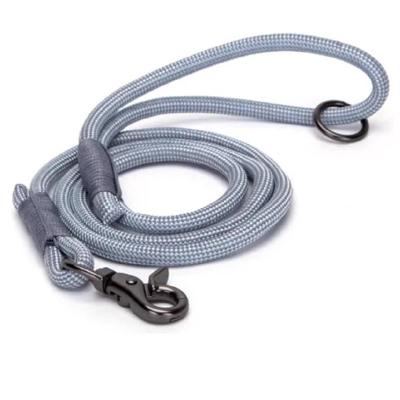 Nobleza Hondenriem grijs - Rond reflecterend - 120 cm