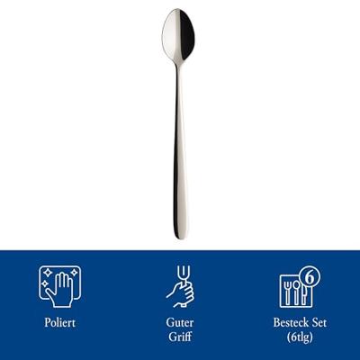 VILLEROY & BOCH - Daily Line - Longdrink lepel set/6 20cm VILLEROY & BOCH - Daily Line - Longdrink lepel set/6 20cm