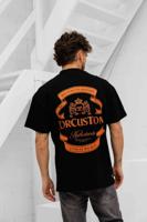 Jorcustom Ribbon Loose Fit T-Shirt Zwart/Oranje - Maat S - Kleur: ZwartOranje | Soccerfanshop - thumbnail